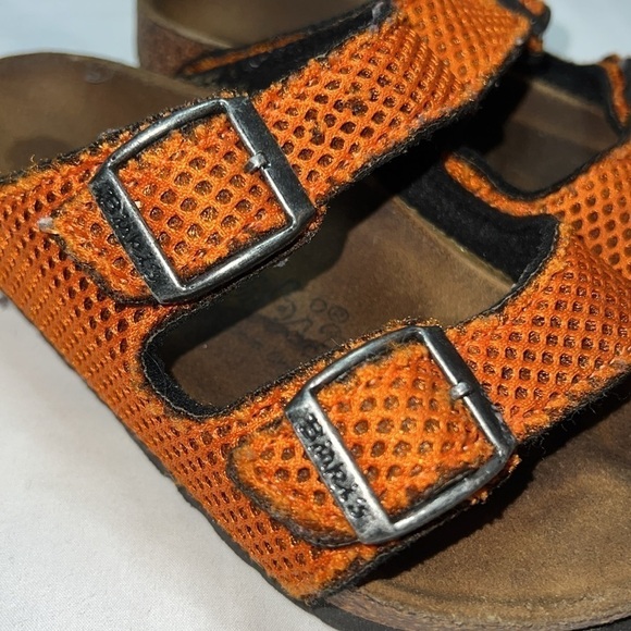 Birkenstock slip on sandals buckle shoes Size 29 /185 c 11 sole 8” kids birki’s - Picture 2 of 5